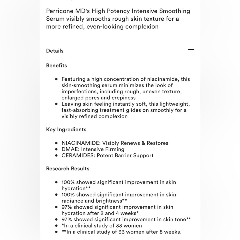 Perricone MD High Potency Intensive Serum 59 ml - Picture 3 of 7